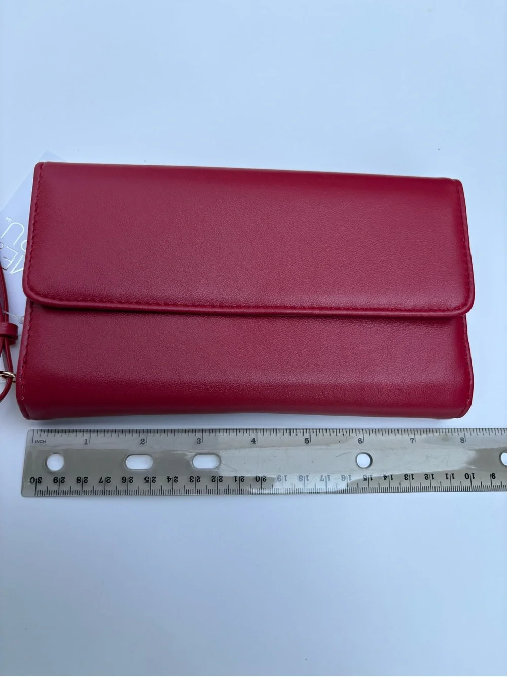 Time and Tru Red Wristlet Clutch wallet/ women’s wallet new